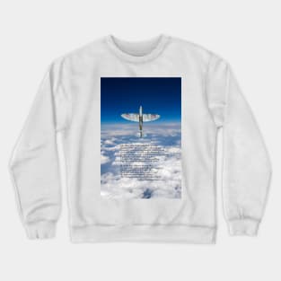 High Flight Poem Crewneck Sweatshirt